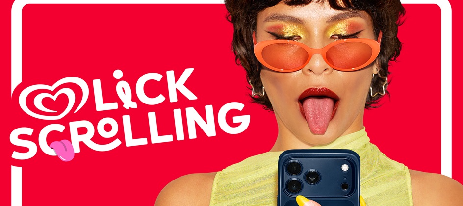 Wall’s targets Gen Z with LickScrolling idea